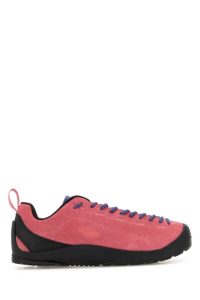 Keen Jasper Suede Sneaker In Pink