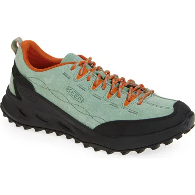Keen Jasper Zionic Hiking Sneaker In Granite Green/gold Flame