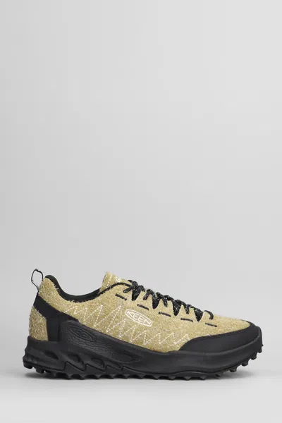 Keen Jasper Zionic Sneakers In Beige Suede