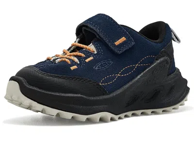 Keen Jasper Zionic Sneakers (toddler/little Kid) Kid's Shoes Naval Academy/flame Orange: 10 Toddler M In Blue