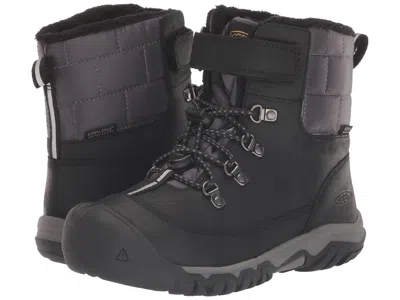 Keen Kanibou Waterproof (toddler/little Kid) Kid's Shoes Black/magnet : 10 Toddler M, Leather
