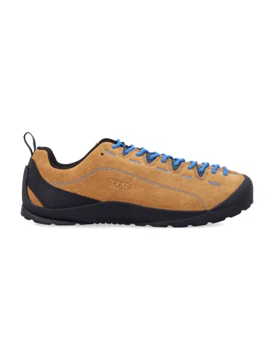Keen Jasper Suede Leather Sneakers In Brown
