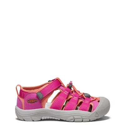Keen Kid's Newport Outdoor Sandals In Very Berry In Pink