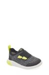 Keen Kids' Knx Knit Sneaker In Black/evening Primrose