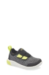 Keen Kids' Knx Knit Sneaker In Black/evening Primrose