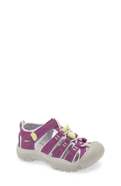 Keen Kids' Newport H2 Sandal In Charisma/daiquiri Green