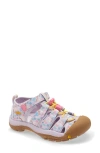 Keen Kids' Newport H2 Water Friendly Sandal In Chalk Violet/drizzle