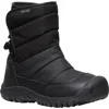 Keen Kids' Puffrider Boot In Black
