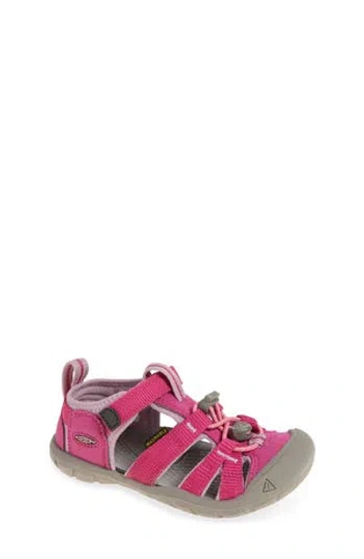 Keen Kids' Seacamp Cnx Iii Sandal In Very Berry/dawn Pink
