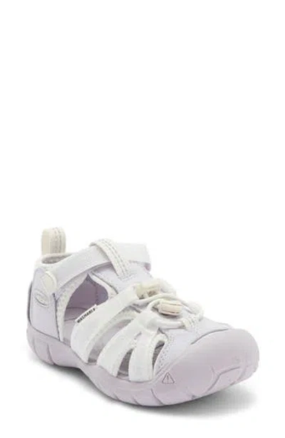 Keen Seacamp Ii Cnx (little Kid/big Kid) Kids Shoes Thistle/star White : 3 Little Kid M In Blue