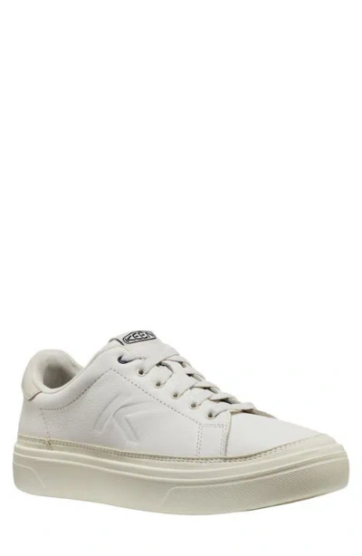 Keen Km1 Leather Court Sneaker In White