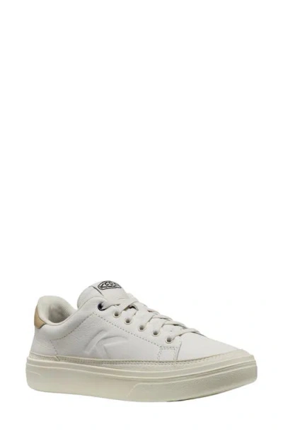 Keen Km1 Leather Court Sneaker In White