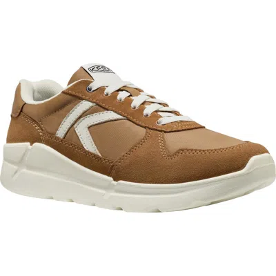 Keen Km2 Jogger Leather Sneaker In Brown