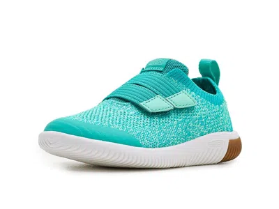 Keen Knx Knit Double Strap (toddler/little Kid/big Kid) Kids Shoes Bright Aqua/cabbage : 9 Toddler M, Tex