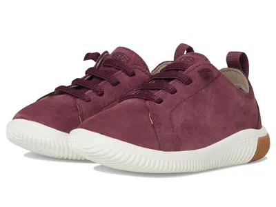 Keen Knx Lace Up Lightweight Barefoot Feel Sneakers (toddler/little Kid) Kids Shoes Fig/star White : 10 T In Purple
