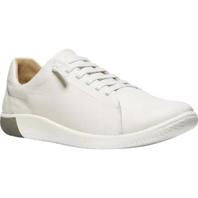 Keen Knx Leather Sneaker In White