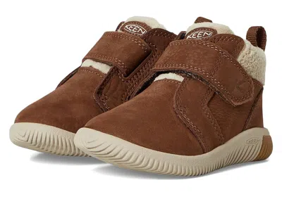 Keen Knx Middie Easy On Strap Comfortable Barefoot Feel Sneakers (toddler) Kids Shoes Bison/safari : 4 To