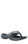 Keen Kona Flip Flop In Steel Grey/black