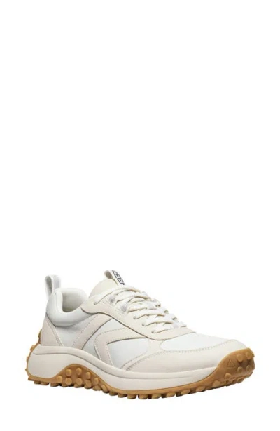 Keen Ks86 Lea Sneaker In Birch/star White
