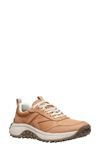 Keen Ks86 Lea Sneaker In Natural/birch
