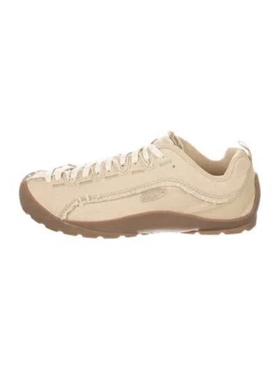 Pre-owned Keen Leather Sneakers In Neutral