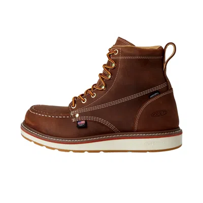 Keen Liberty 6" Waterproof Boot (carbon-fiber Toe) Chestnut / Gum 1030604d Men's