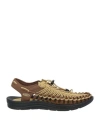 Keen Men's Uneek Sandals In Khaki/dark Earth In Beige
