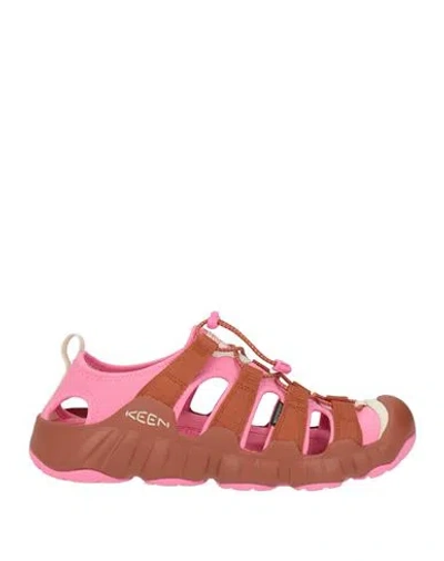 Keen Man Sandals Pink Size 12 Textile Fibers