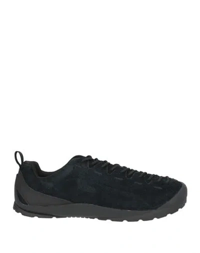 Keen Man Sneakers Black Size 11.5 Leather In Blue