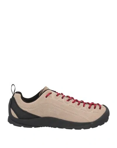Keen Man Sneakers Khaki Size 7.5 Soft Leather In Beige