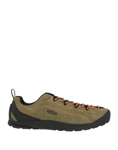 Keen Man Sneakers Khaki Size 8 Leather In Multi