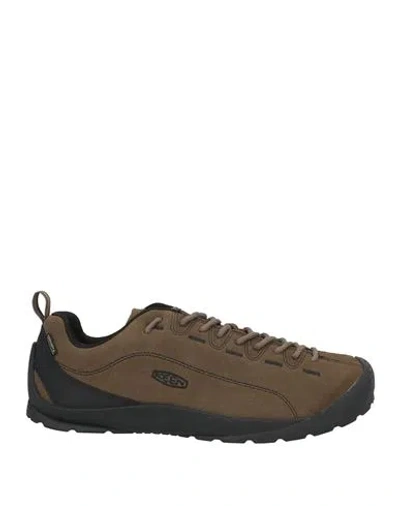 Keen Man Sneakers Military Green Size 11.5 Leather, Textile Fibers