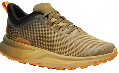 Keen Men's 450 Dirt Hiking Shoes In Light Curry/orange Pepper In Brown