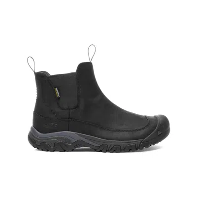 Keen Men's Anchorage Iii Waterproof Boot In Black/raven