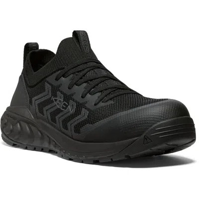 Keen Men's Arvada Shift Work Sneaker In Black