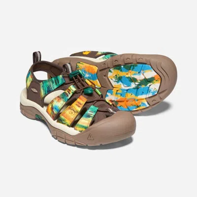 Keen Men's Banyon Newport "jerry Garcia" Sandal In Multi