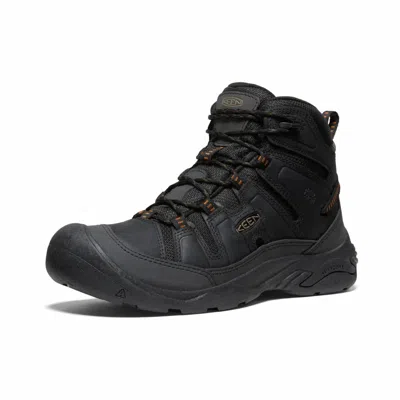 Keen Men's Circadia Waterproof Trekker Boots In Black