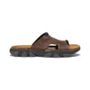 KEEN MEN'S DAYTONA II SLIDE SANDAL IN BISON/BLACK