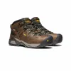 Keen Men's Detroit Xt Waterproof Steel Toe Boots - Wide In Brown/bronze Green In Brown