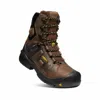 Keen Men's Dover 8" Waterproof Boot In Dark Earth/black In Multi
