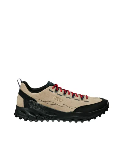 Keen Men's Hiking Sneaker In Safari/sky Captain