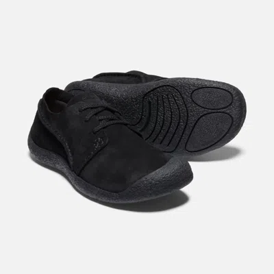 Keen Men's Howser Suede Oxford Shoe In Black