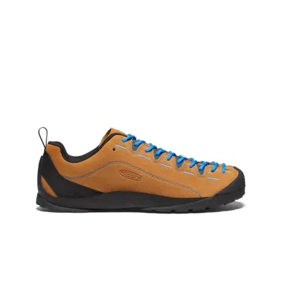 Keen Men's Jasper Shoes In Cathay Spice/ Orion Blue In Brown