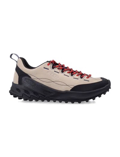 Keen Men's Jasper Zionic Low-top Lace-up Hiking Sneaker With Lug Rubber Sole In Safari