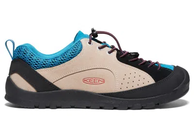 Pre-owned Keen Men's  Jasper Rocks Sneakers In Safari/fjord Blue