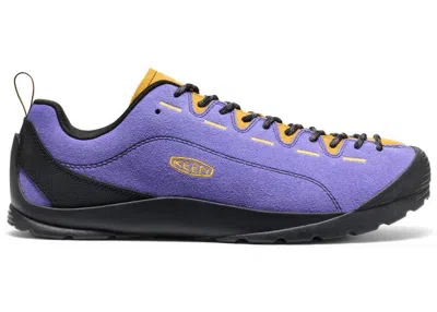 Pre-owned Keen Men's  Jasper Sneakers In Purple Opulence/lemon Curry