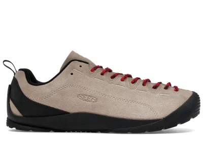 Pre-owned Keen Men's  Jasper Suede Sneakers In Silver Mink