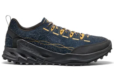 Pre-owned Keen Men's  Jasper Zionic Sneakers In Sky Blue Captain/lemon Curry