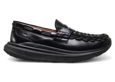 Pre-owned Keen Men's  Uneek Loafer Wk Sneakers In Black