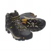 Keen Men's Lansing Mid Waterproof Steel Toe Shoes In Raven/ Tawny Olive In Multi